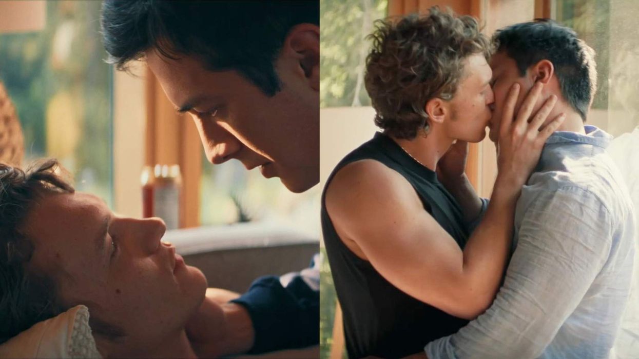 Shane and Ilya in 'Heated Rivalry' episode 6.