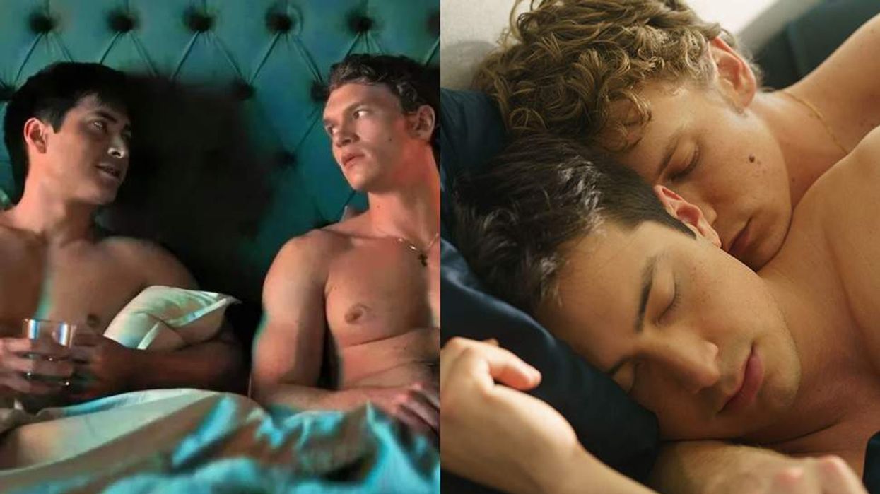 Shane Hollander and Ilya Rozanov in 'Heated Rivarly.'