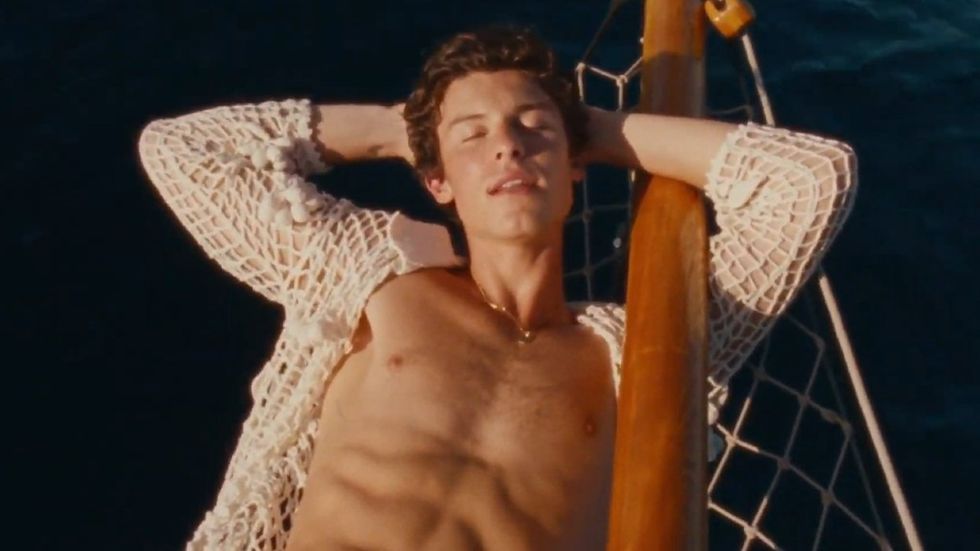 Shawn Mendes in “Summer of Love” music video