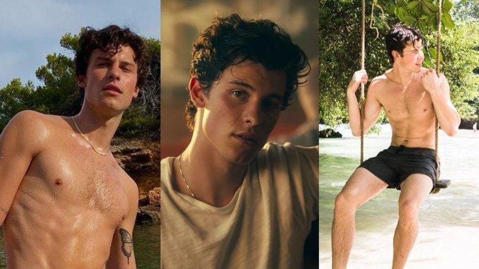 10 Sexy Shirtless Pics of Shawn Mendes to Celebrate His 24th Birthday