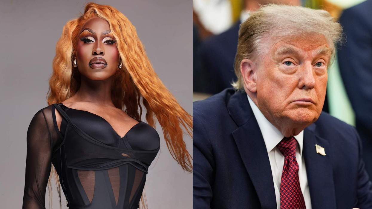 Shea Couleé & Donald Trump