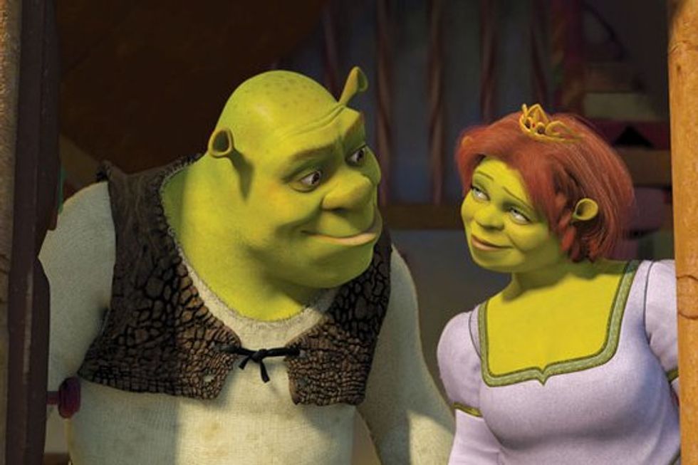 Shrek and Fiona