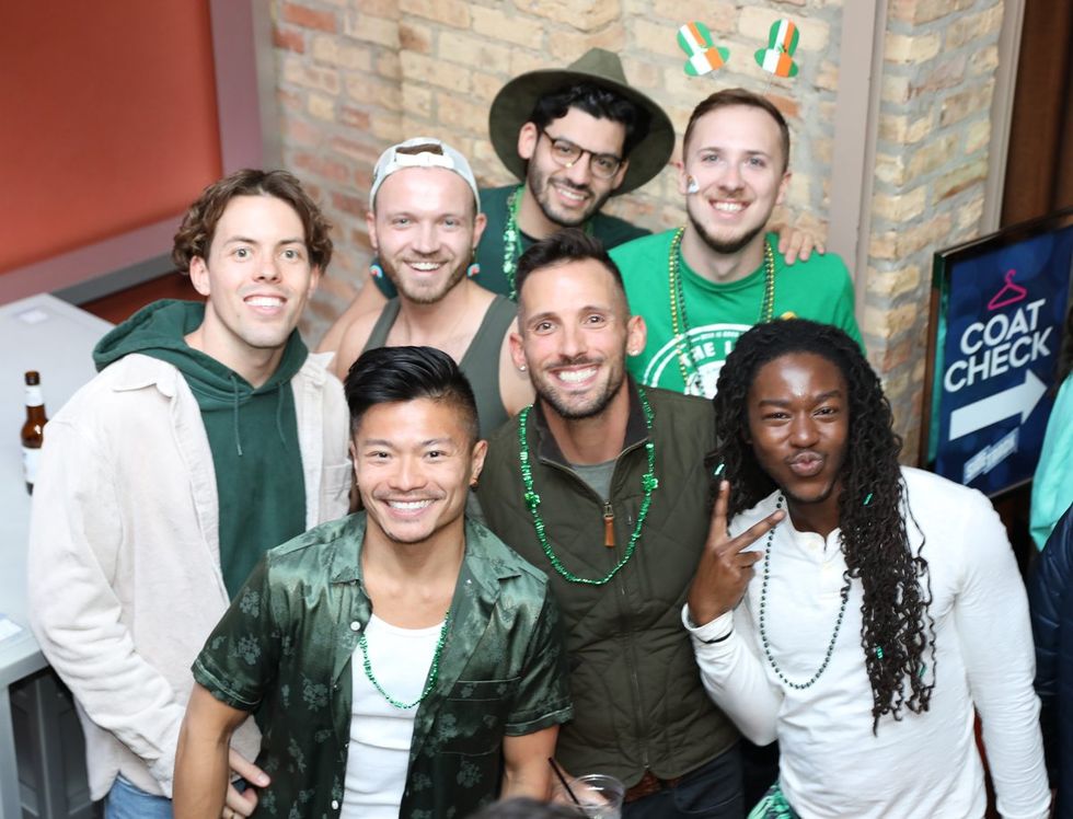Sidetrack Chicago gay bar st patricks day weekend party 2024