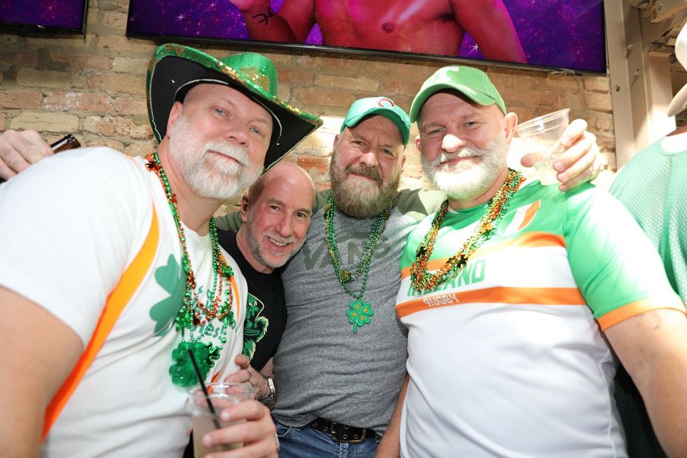 Sidetrack Chicago gay bar st patricks day weekend party 2024