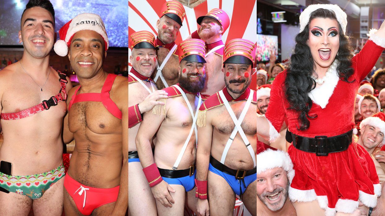 Sidetrack Chicago Santa Speedo Run 2023