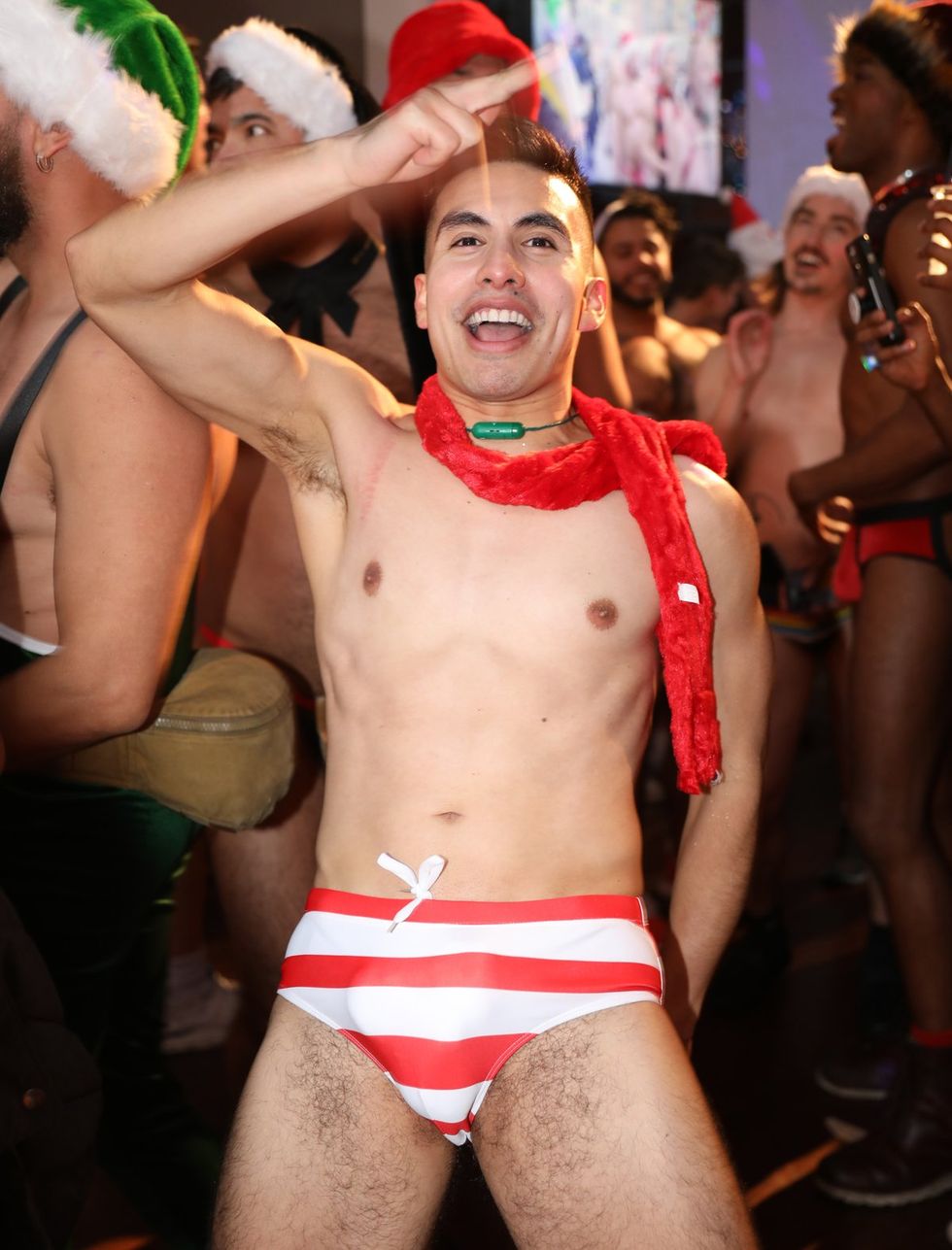 Sidetrack Chicago Santa Speedo Run 2023