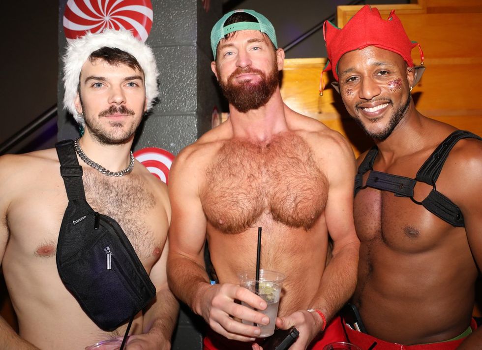 Sidetrack Chicago Santa Speedo Run 2023