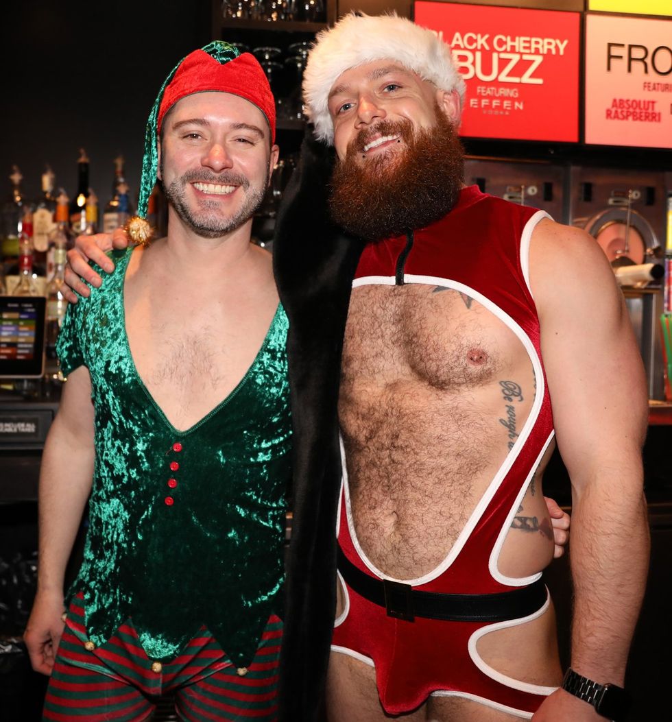 Sidetrack Chicago Santa Speedo Run 2023
