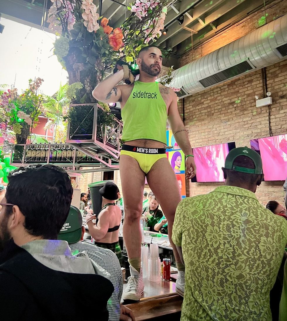 Sidetrack Chicago St Pattys Day Gay Bar Party 2025