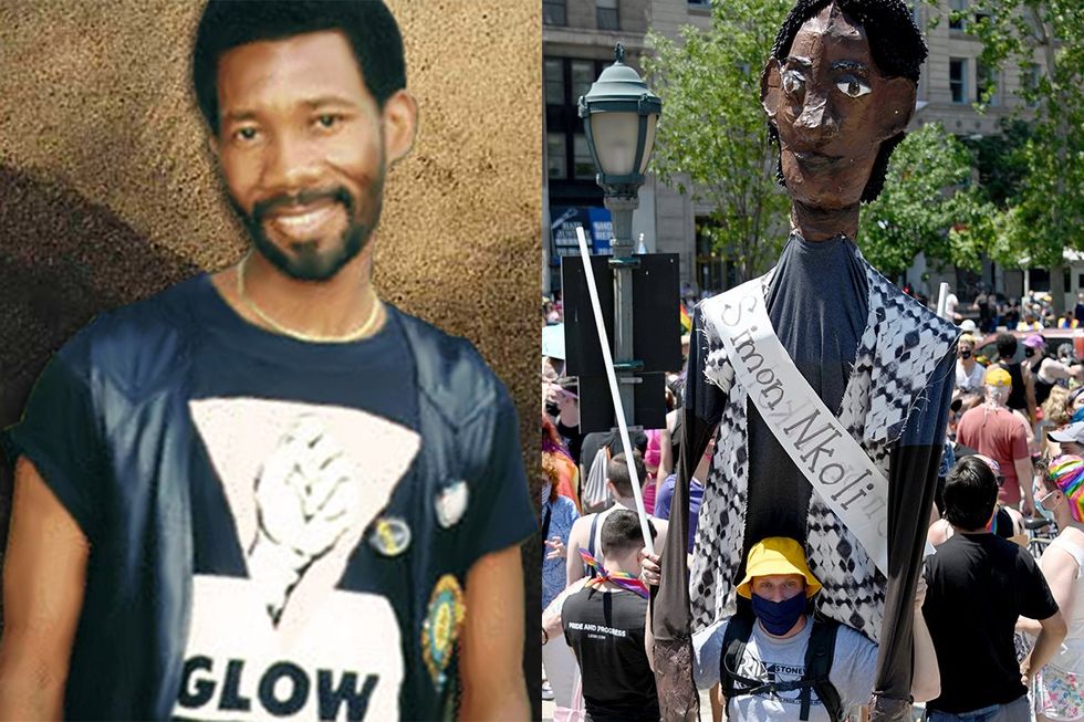 Simon Nkoli PRIDE SITE photo gallery list LGBTQ people in history