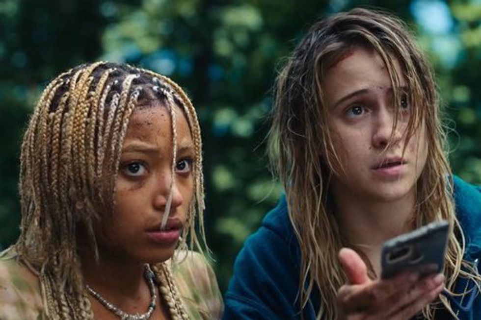 Sophie and Bee in Bodies Bodies Bodies