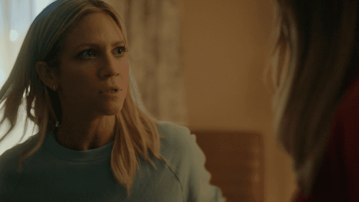 Sophie O'Neil was just slapped by Margo Banks and is angry, The Hunting Wives