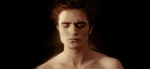 Sparkly Edward Cullen vampire