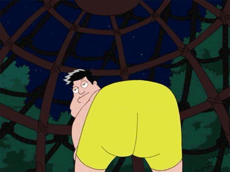 Stan American Dad booty shake gif