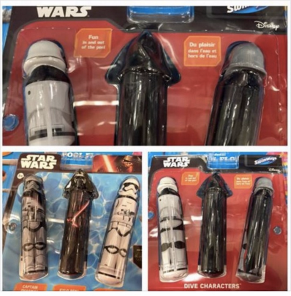 Star Wars sex toys or pool toys