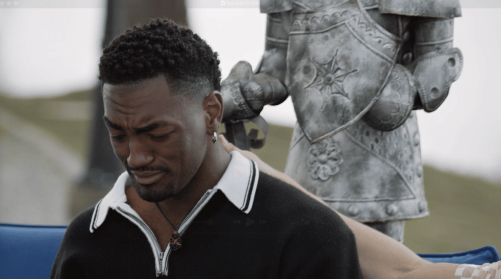 Steff breaks down in tears