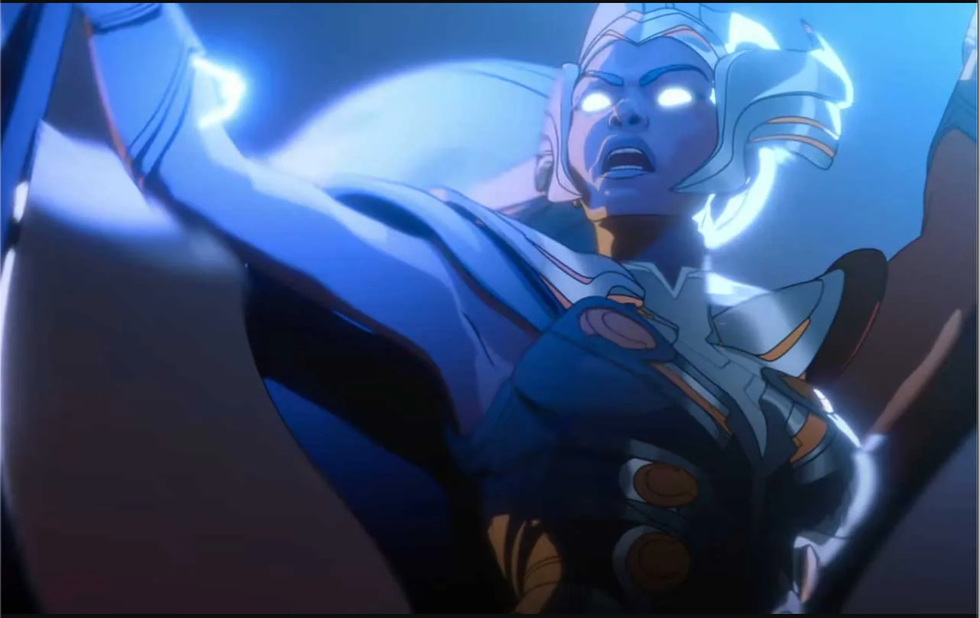 Storm as the Goddess of Thunder