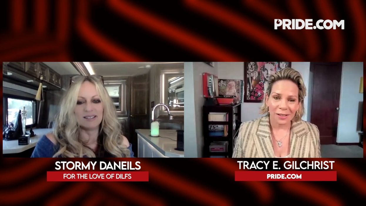 <p>Stormy Daniels calls out 'the orange elephant' in the room & gives MAGA voters a piece of her mind</p>