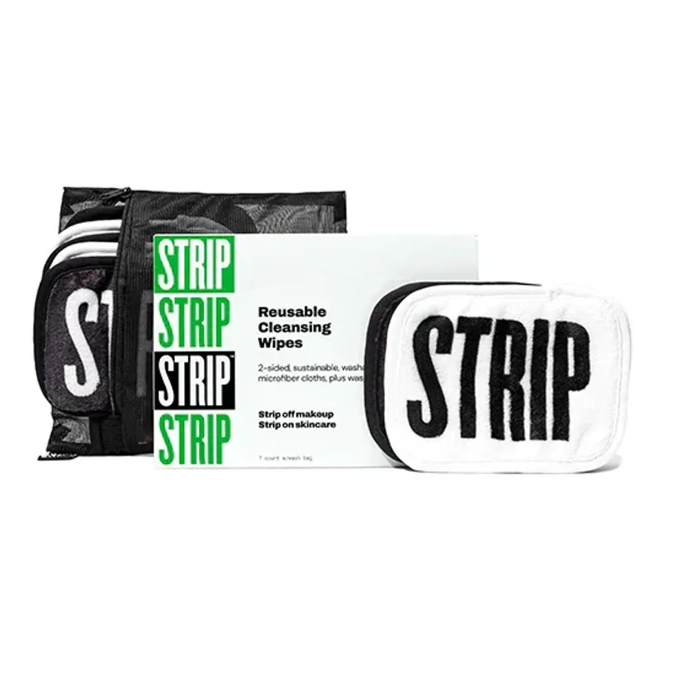 STRIP MAKEUP - REUSABLE CLEANSING WIPES