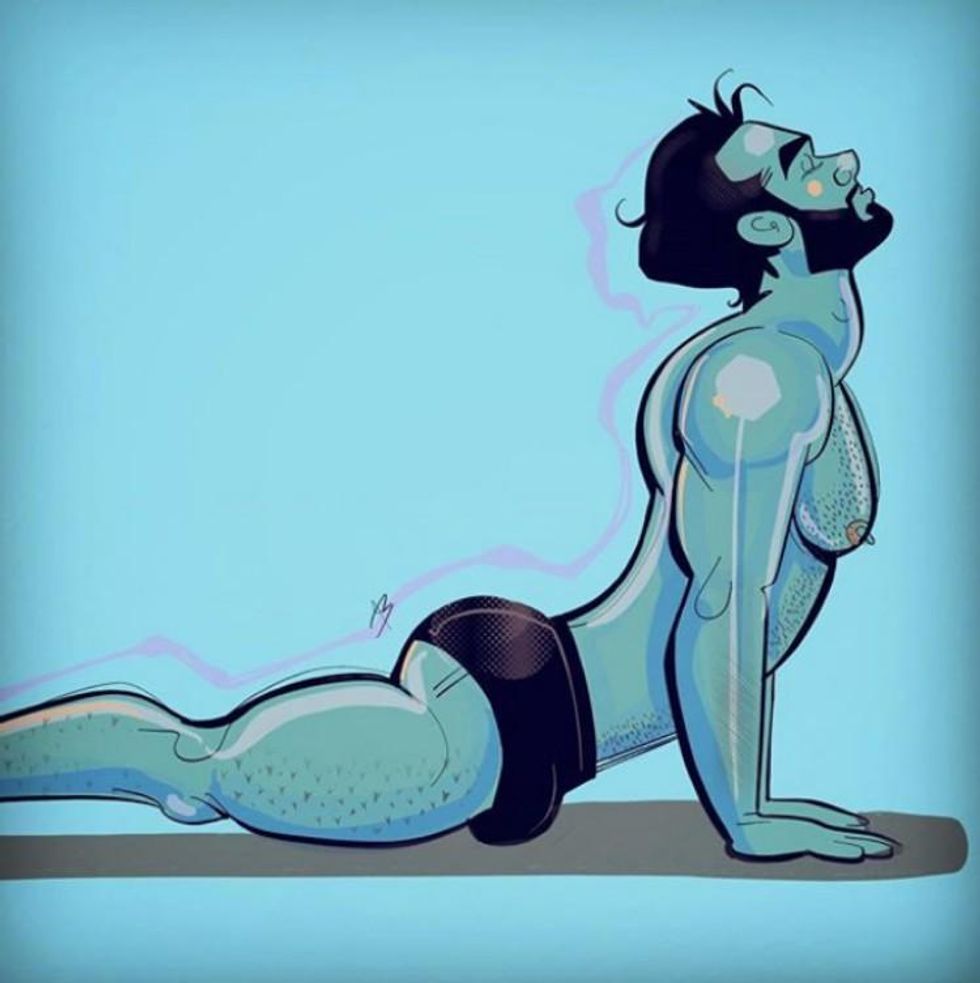 Stud Sketch Gay Instagram Artist