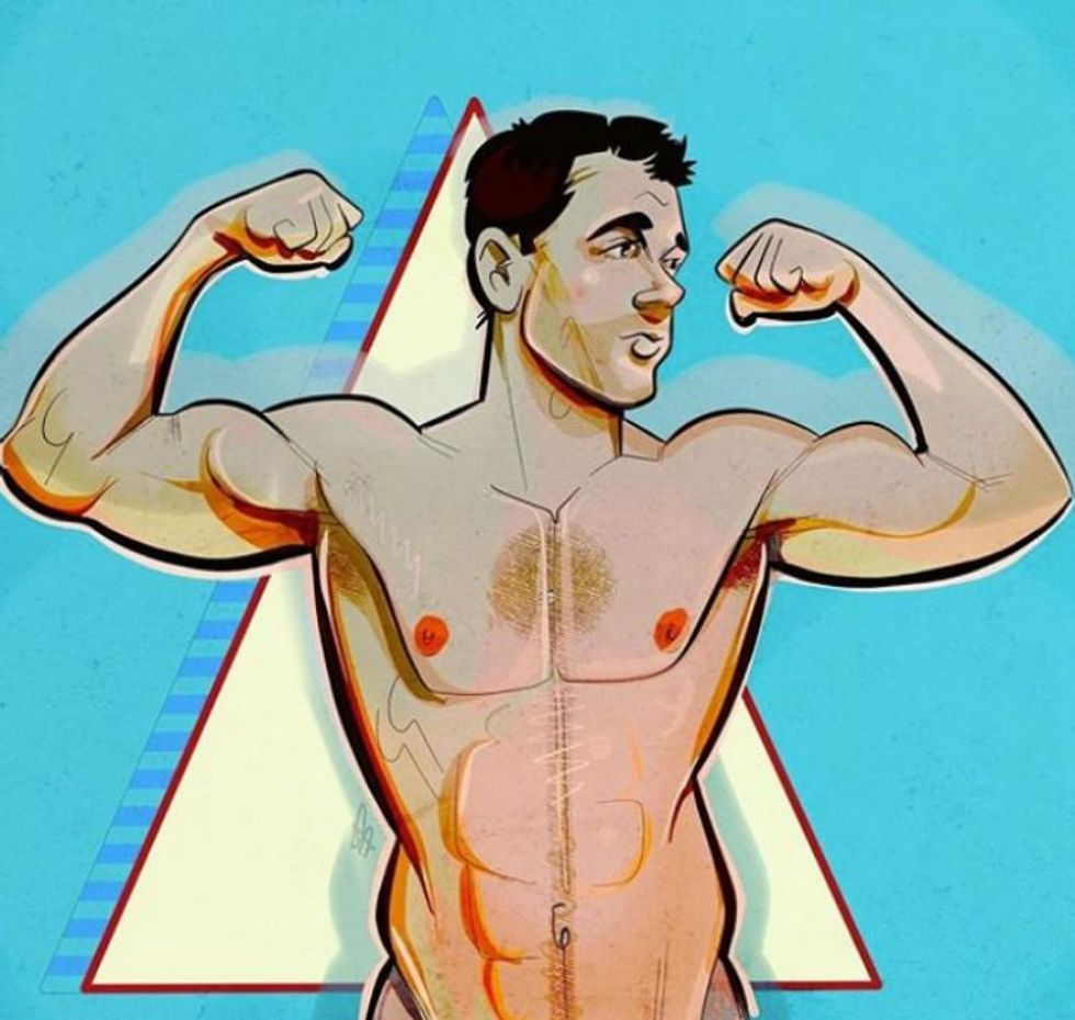 Stud Sketch Gay Instagram Artist