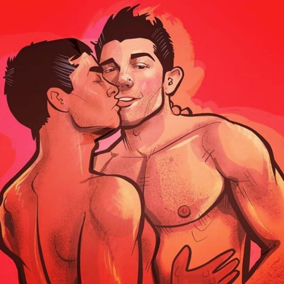 Stud Sketch Gay Instagram Artist