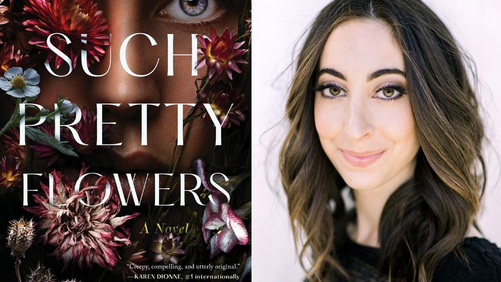 Such Pretty Flowers cover and  K. L. Cerra