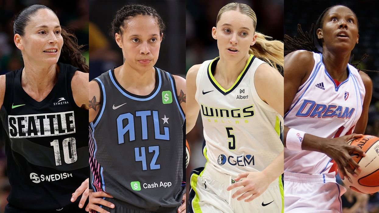 Sue Bird Brittney Griner Paige Buckers and Chamique Holdsclaw