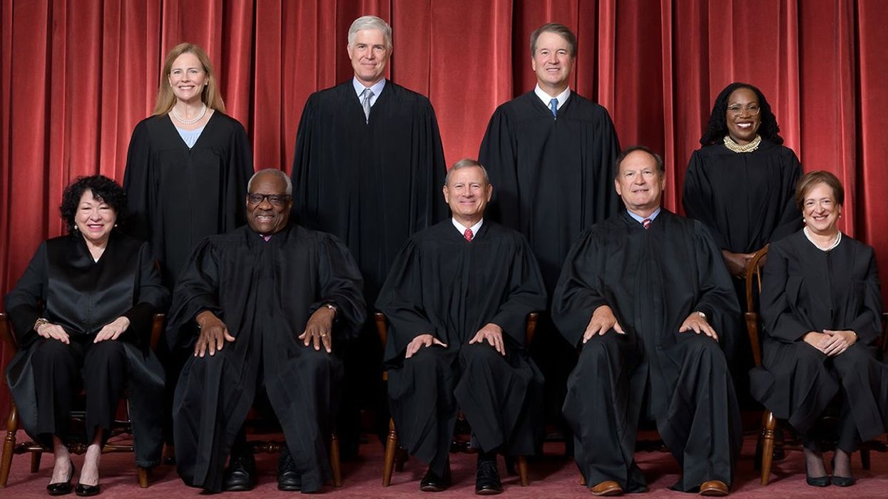 Supreme Court justices official portrait