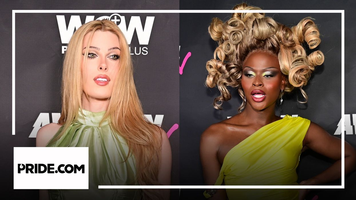 <p>Symone & Gigi Goode dish on their bold Kamala Harris-inspired lewks at the <em><em>Avalon TV</em></em> premiere</p>