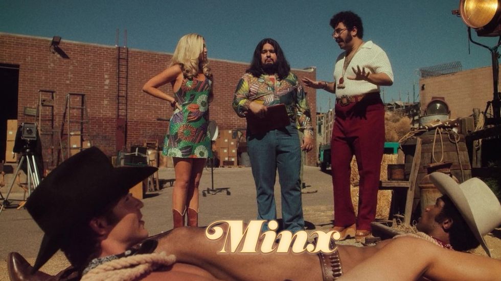 Taylor Byron Barr and Eric Brody in \u2018Minx\u2019