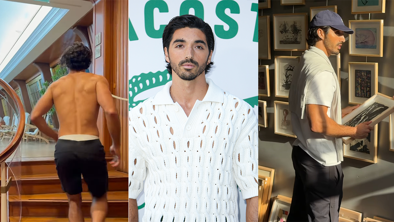 Taylor Zakhar Perez dropped a family photo dump, and somehow it’s NSFW