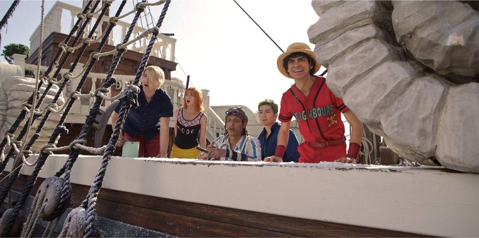 Taz Skylar, Emily Rudd, Jacob Romero, Mackenyu, and I\u00f1aki Godoy.