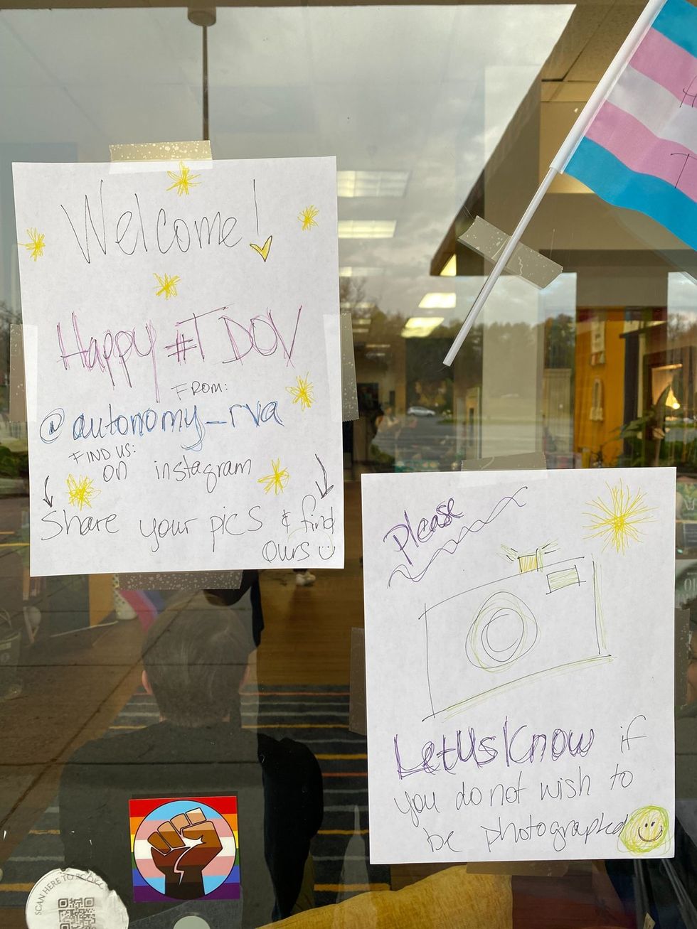 TDOV 2024 Autonomy Salon and Wellness RVA Gender Affirming Haircut Fundraiser