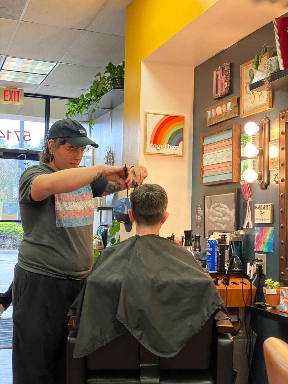 TDOV 2024 Autonomy Salon and Wellness RVA Gender Affirming Haircut Fundraiser