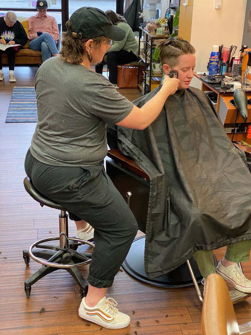 TDOV 2024 Autonomy Salon and Wellness RVA Gender Affirming Haircut Fundraiser