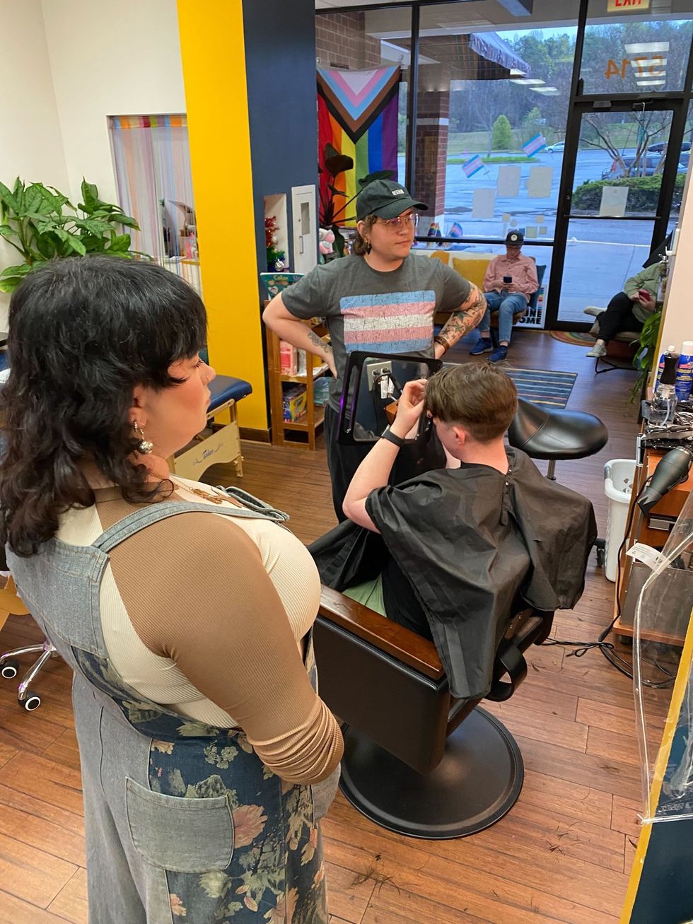 TDOV 2024 Autonomy Salon and Wellness RVA Gender Affirming Haircut Fundraiser