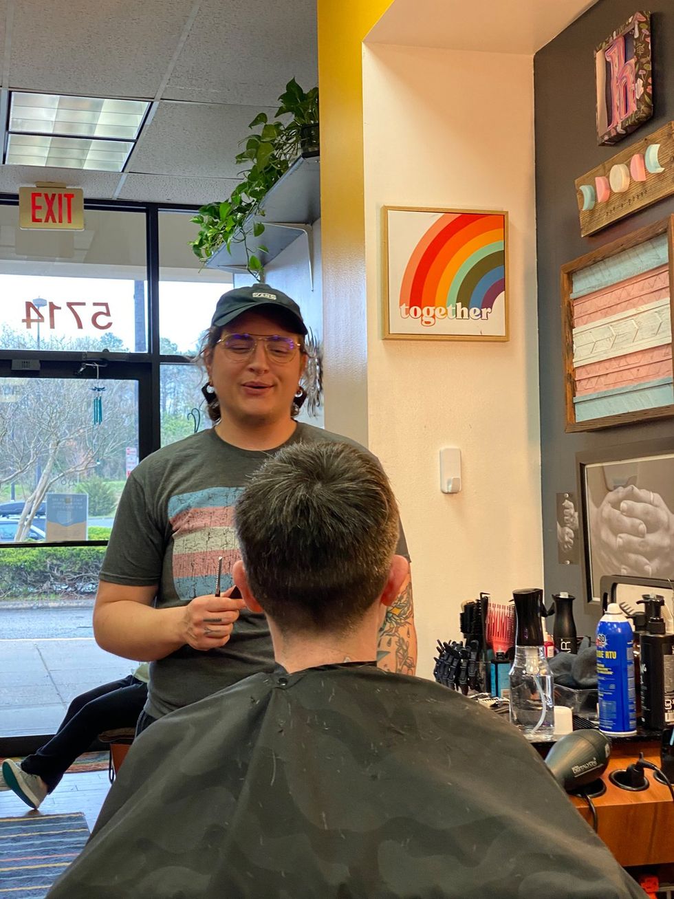 TDOV 2024 Autonomy Salon and Wellness RVA Gender Affirming Haircut Fundraiser
