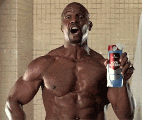 terry crews old spice gif