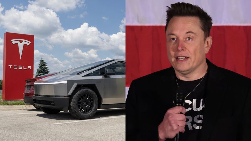 Tesla Cybertruck and Elon Musk