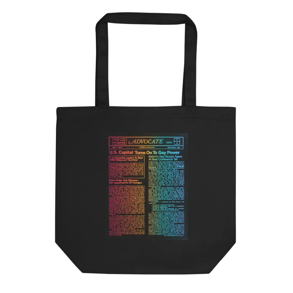 THE ADVOCATE - INAUGURAL ISSUE ECO TOTE BAG