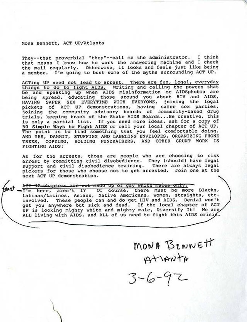 The AIDS Activist Project