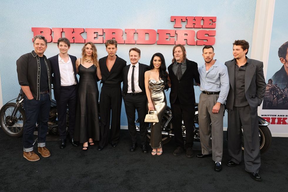 the Bikeriders Premiere Focus Features Jeff Nichols Jodie Comer Austin Butler, Mike Faist Norman Reedus Jason Momoa