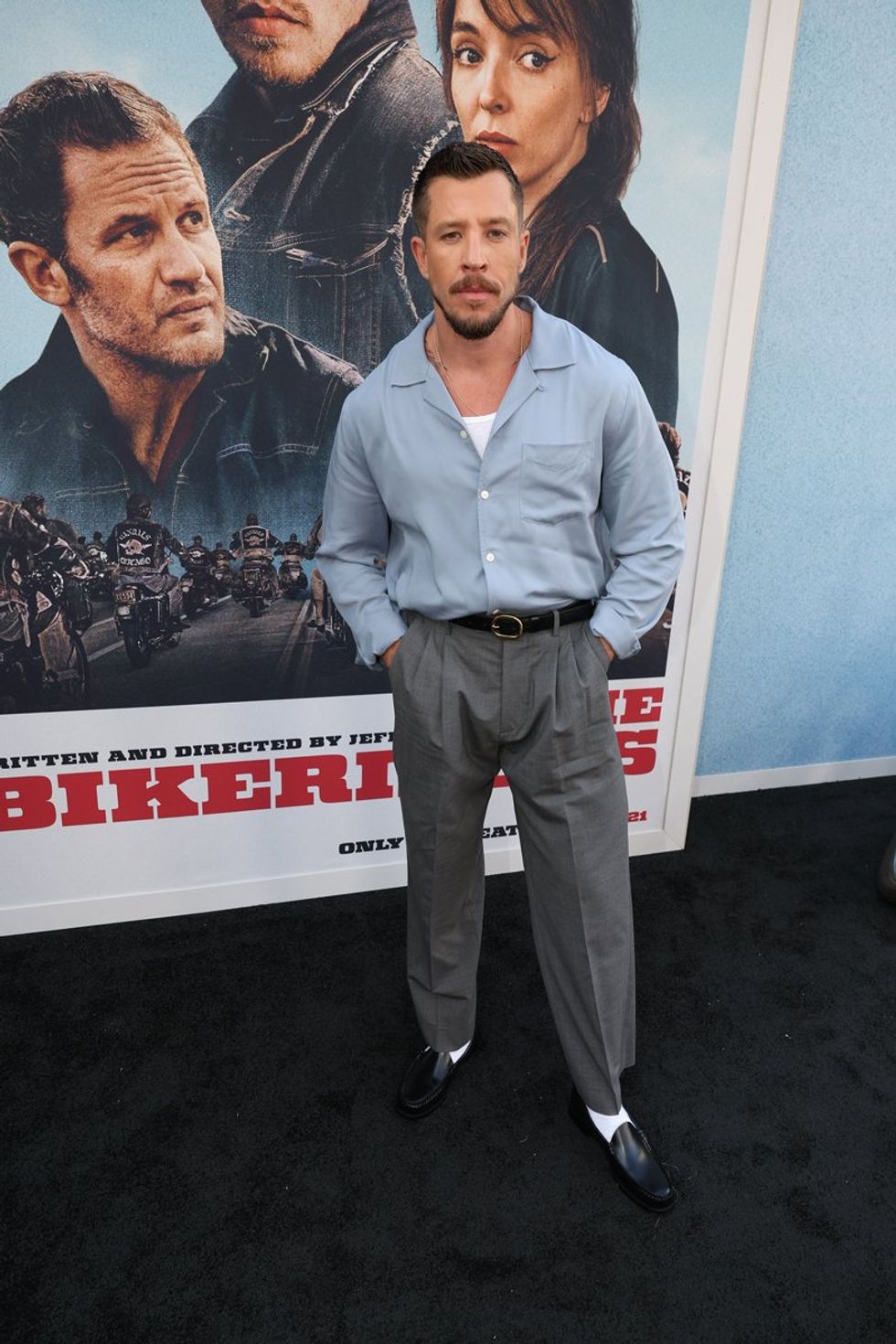 the Bikeriders Premiere Focus Features Jeff Nichols Jodie Comer Austin Butler, Mike Faist Norman Reedus Jason Momoa