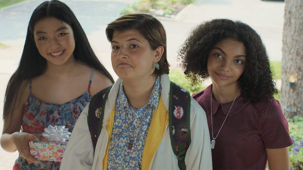 The cast of Erins guide to kissing girls