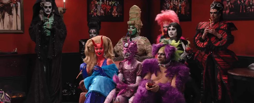 The cast of The Boulet Brother's Titans season 2