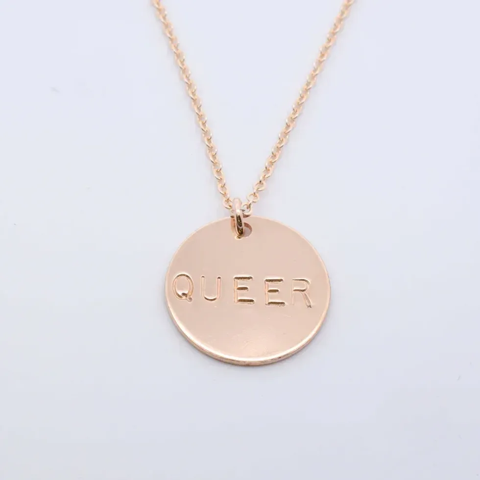 THE NASHELLE QUEER NECKLACE: SHOP ON SALE NOW STARTING AT $38.00.