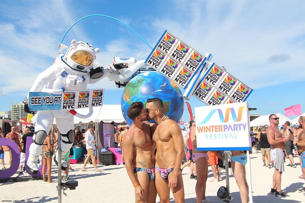 The National LGBTQ Task Force Winter Party is a safe haven where we can live free!