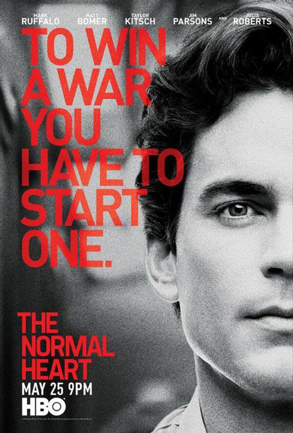 The Normal Heart movie poster.