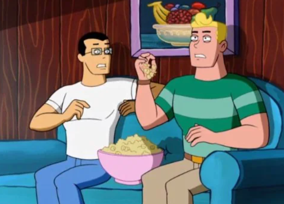 the origin of mermaid man and barnacle boy